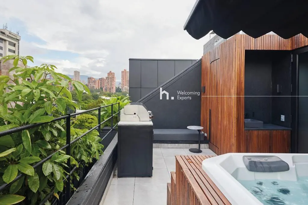 Apartment Ferienwohnung Penthouse Paz 402 Medellín